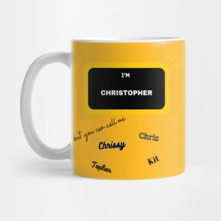 Christopher Mug